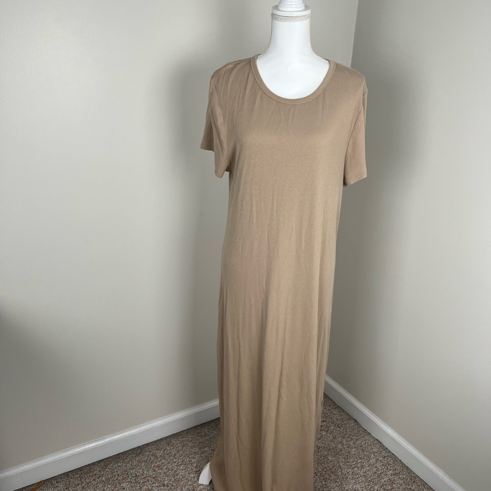 GAP Tan Maxi Dress